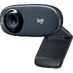 Веб-камера Logitech C310 HD 1280x720, 30 кадр/с, USB Type-A, микрофон (шумоподавление), автоосвещение, универсальное крепление, фото 1