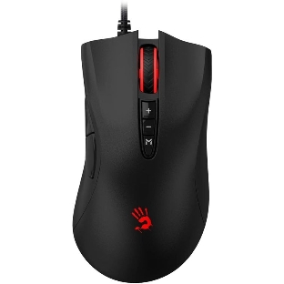 Мышь проводная A4Tech Bloody ES5 черный, 3200 dpi, USB Type-A, кнопки - 8