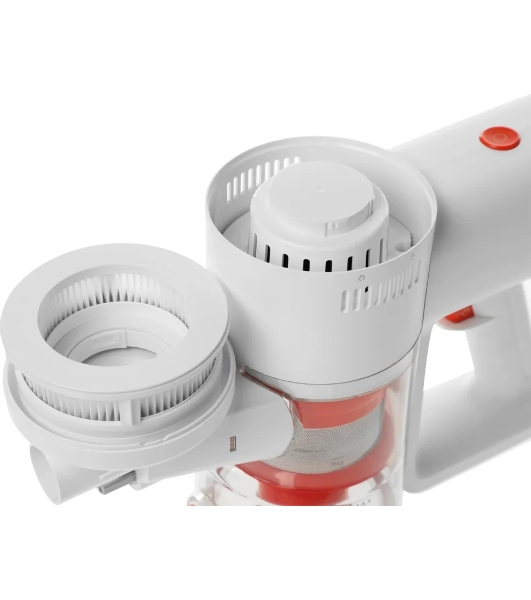 Пылесос вертикальный Xiaomi Vacuum Cleaner G20 Lite EU белый/оранжевый, питание от аккумулятора, 215 Вт, уборка сухая, пылесборник 0.5 л
