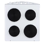 Плита электрическая Flama AE 1403 W белый, конфорок 4 шт, духовка 50 л, 50 см x 85 см x 60 см, фото3