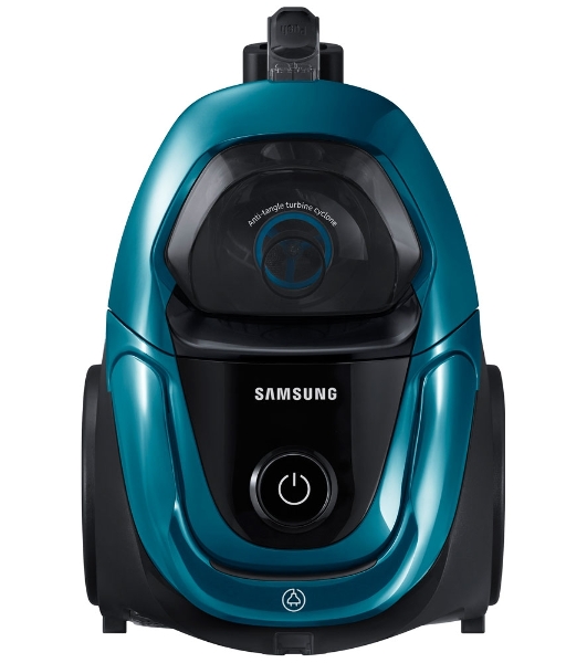Пылесос Samsung SC 18M31B0HN зеленый/черный, 380/1800 Вт, уборка сухая, пылесборник контейнер 2 л
