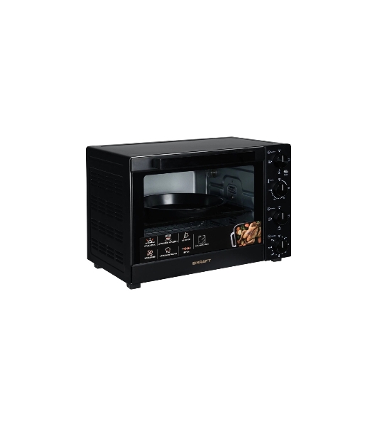 Мини-печь Kraft KFC-MO 6010 HRKBL черный