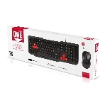 Комплект клавиатура+мышь Smartbuy ONE 230346AG беспроводной, USB, 1200 DPI, чёрный, фото2
