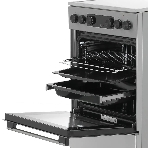 Плита электрическая Gorenje GEC5C40XAOT серебристый, конфорок 4 шт, духовка 70 л, 50 см x 85 см x 59.4 см, фото2