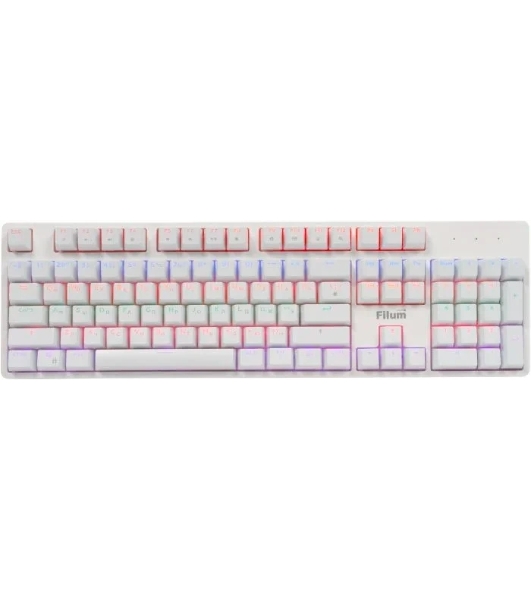 Клавиатура Filum FL-GKBM25 проводная, USB Type-C, белый