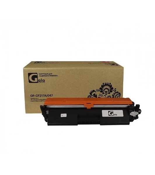 Картридж лазерный GalaPrint GP-CF217A/047 (№17A) черный (1600 стр.) для HP LaserJet Pro M101/M102/M102w/M129/M130/M130fw/Canon i-SENSYS LBP112/LBP113/MF112/MF113