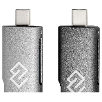 Кард-ридер Digma CR-СU2520-G/серый/SD/TF/micro-SD/micro-SDXC/miсro-SDHC/USB 2.0/Type-C/алюминий, фото6