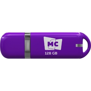 Флешка USB MORE CHOICE МФБ128 Purple (4620202558763), 128GB, USB 2.0, R/W15/6, фиолетовый