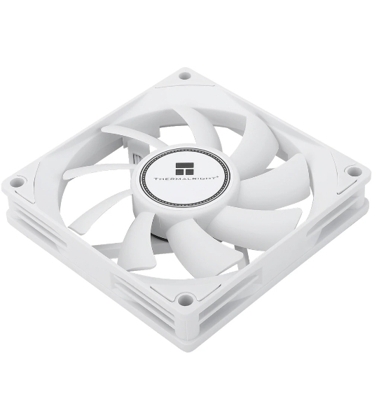 Вентилятор корпусный Thermalright TL-8015W (80x80x15mm, 4-pin PWM, 28.4CFM, 23.3dBA, 2200RPM, White)