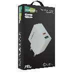Сетевое зарядное устройство MORE CHOICE NC61 СЗУ 1USB+1USB-C 3.0A PD 20W+QC3.0 быстрая зарядка белый, фото3