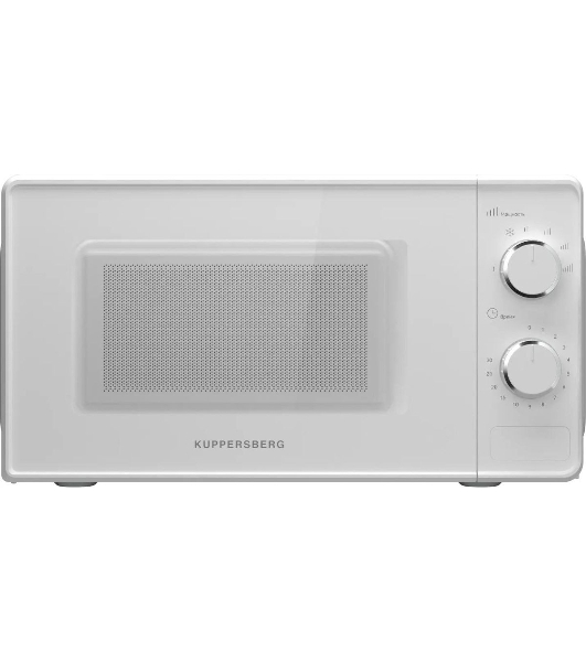 Микроволновая печь Kuppersberg TMW 203 W белый, 20 л, 700 Вт, переключатели - поворотный механизм