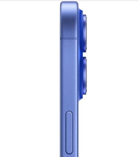 Смартфон Apple iPhone 16 A3287, 8/128Gb, ультрамарин