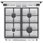 Плита газовая Gorenje GG6A11WF белый, конфорок 4 газовых, духовка 72 л, 60 см x 85 см x 60 см, фото9