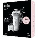 Эпилятор BRAUN SE7-041 белый/серебристый, фото2