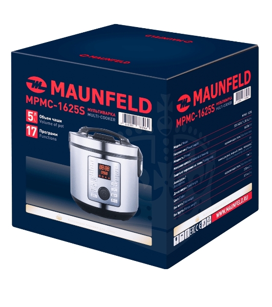 Мультиварка Maunfeld MPMC-1625S
