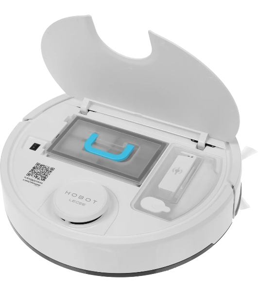 Робот-пылесос HOBOT LEGEE-Q10 белый, 5200 мAч Li-Ion, уборка сухая/влажная, пылесборник контейнер 0,5 л