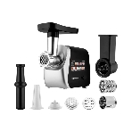Мясорубка электрическая BRAYER BR1608 черный, 2000 Вт, 2.0 кг/мин, реверс, насадки - 8, фото 1
