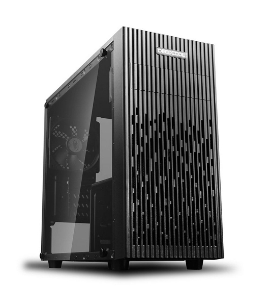 Компьютерный корпус Deepcool MATREXX 30 без БП, большое боковое окно, черный, MICRO ATX/MINI-ITX