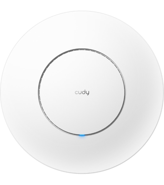 Точка доступа Cudy AC1200 Dual Band Gigabit Ceiling Mount Access Point, MT7621DAN+MT7613B+MT7603E, 867Mbps at 5GHz + 300Mbps at 2.4GHz, 1 x GbE RJ45 Port, Support 12V DC or 802.3af PoE or Passive PoE, Internal Antennas, 48V passive PoE adapter included, Cudy Mesh Support