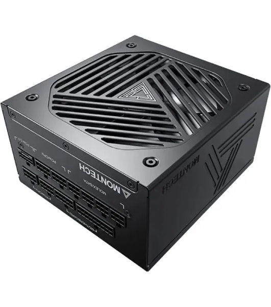Блок питания Montech ATX 1200W TITAN GOLD Gen.5, 1200 Вт, 80 PLUS GOLD, 135 мм, модульный, черный