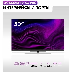 Телевизор Haier 50' AX Pro серебристый DLED 4K UHD 60Hz Smart TV Android TV, фото7