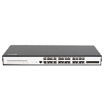 Коммутатор GIGALINK GL-SW-G204-28P, 24×1 Гбит/с PoE + 4×10 Гбит/с SFP+, управляемый, фото 1