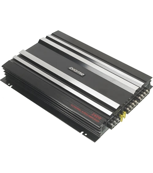 Усилитель автомобильный Digma DCP-400 четырехканальный