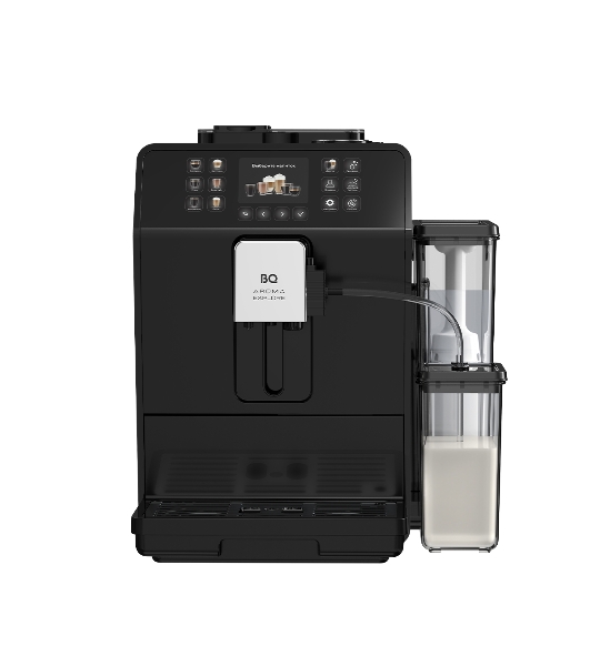 Кофемашина автоматическая BQ CM6001 черный, исп. кофе - зерновой/молотый, 1,5 л, 1450 Вт, 19 бар