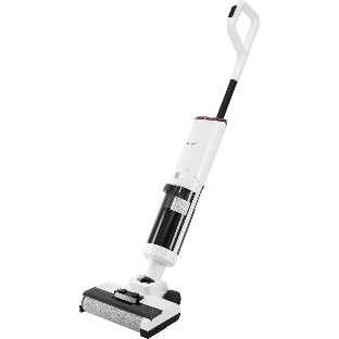 Пылесос моющий Vitek VT-FW11PRO белый/черный, питание от аккумулятора, 120 Вт, уборка сухая/влажная, пылесборник 0.68 л