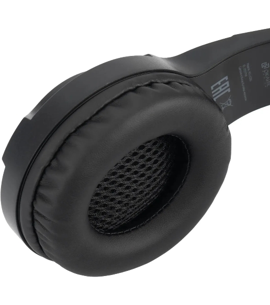 Гарнитура Oklick HS-L420G чёрный, беспроводная + проводная, Bluetooth, до 30 ч, подсветка