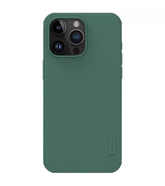 Чехол Super Frosted Shield Pro, темно-зеленый, (AP IP15 Pro Max)
