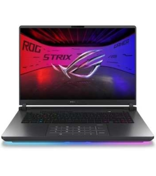 Ноутбук Asus ROG Strix G16 G615LW-S5080 серый Core Ultra 9 275HX 32Gb SSD 1Tb NVIDIA GeForce RTX 5080 16Gb 16' IPS WQXGA (2560x1600) без ОС WiFi BT Cam
