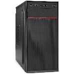 Компьютерный корпус Minitower ExeGate BAA-113U-AA500 (mATX, БП AA500 с вент. 8см, 2хUSB+1хUSB 3.0, аудио, черный), фото 1
