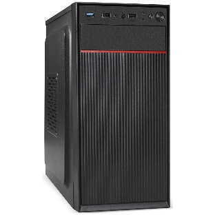 Компьютерный корпус Minitower ExeGate BAA-113U-AA500 (mATX, БП AA500 с вент. 8см, 2хUSB+1хUSB 3.0, аудио, черный)