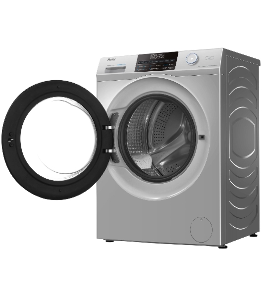 Стиральная машина Haier HW70-BP12959ASE серебристая, загрузка фронтальная 7кг, 1200 об/мин., класс: A+++