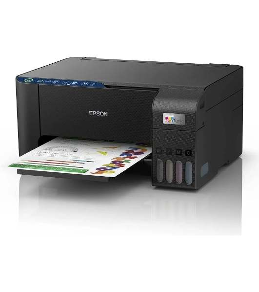 МФУ струйное Epson EcoTank L3252/А4/цветная печать/до 5-10 стр. в мин./лоток подачи 100 л./черный (C11CJ67423) (L3252)