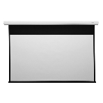 Экран с электроприводом Lumien Master Business Control 179х287 см (133') Matte White черная кайма по периметру, цвет корпуса белый 16:10. В комплекте триггер., RS232, IR, RF управл., фото2