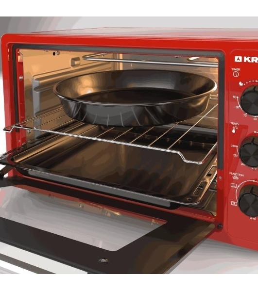 Мини-печь KRAFT KN-MO 3902 FKR красный