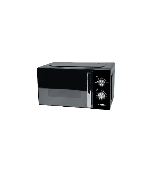 Микроволновая печь OURSSON MM2010/BL черный/серебристый, 20 л, 700 Вт, переключатели - поворотный механизм