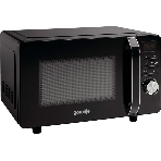 Микроволновая печь Gorenje MO20S4BC черный, 20 л, 700 Вт, переключатели - кнопки, поворотный механизм, фото8