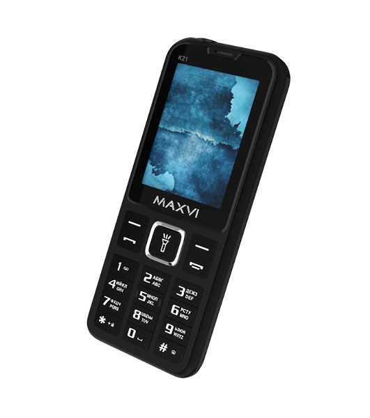 Мобильный телефон Maxvi K21 черный