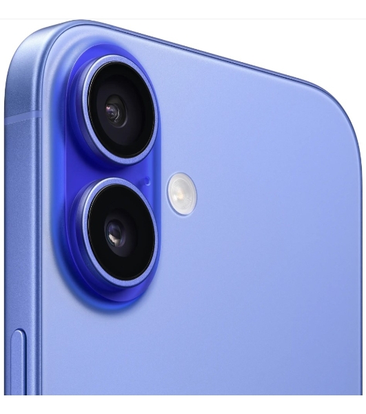 Смартфон Apple iPhone 16 A3287, 8/128Gb, ультрамарин