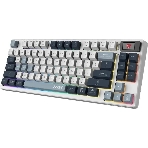 Клавиатура MSI Forge GK600 гибридная, Bluetooth, радиоканал, белый, фото5