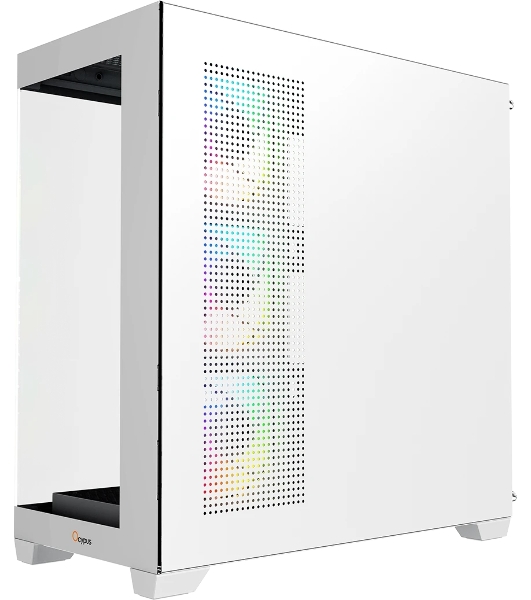Компьютерный корпус Ocypus Gaммa C72 WH ARGB ATX/win/white/4 ARGB fans/no PSU/Tempered Glass