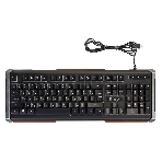Клавиатура Oklick 717G Black Death проводная, USB Type-A, чёрный/серый, фото12