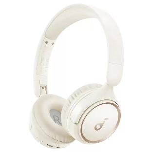 Беспроводные/проводные наушники Soundcore H30i белый, накладные, Bluetooth + проводной, складная конструкция, до 70 ч