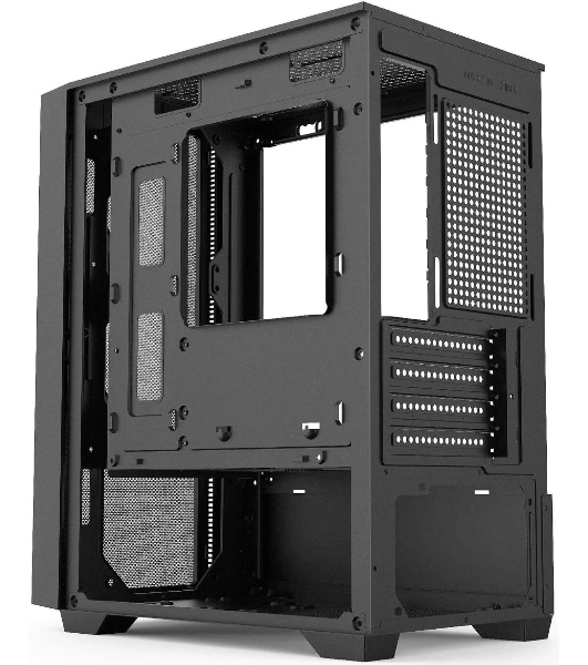 Компьютерный корпус Accord ACC-ZCU1B черный без БП mATX 3x120мм 1xUSB3.0 1xUSB3.1 audio