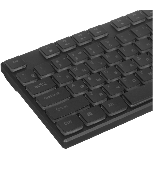 Клавиатура проводная мультимедийная Smartbuy (SBK-240U-K) ONE 240 USB черный