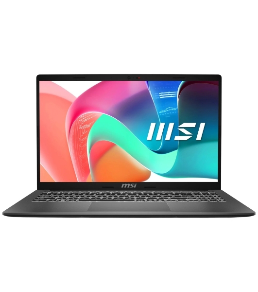 Ноутбук MSI Modern 15 F1MG/15.6'/IPS/Intel Core 5 120U/16GB/512GB SSD/Intel Graphics/DOS/серый/1.7kg
