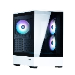 Компьютерный корпус ZALMAN P30 BW, MATX, BLACK/WHITE, WINDOW, 2x3.5', 3x2.5', 1xUSB TYPE-C, 1xUSB 3.0, SIDE 2x120мм ARGB, REAR 1x120мм ARGB, фото3
